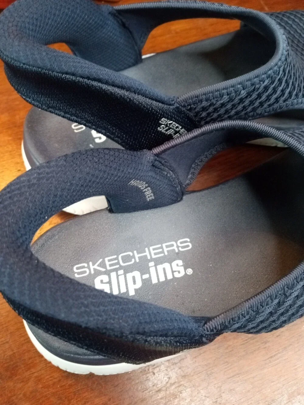 Skechers 8M Navy Blue Women's Summits-Sweetly Evolved Sport Sandals Hands Free